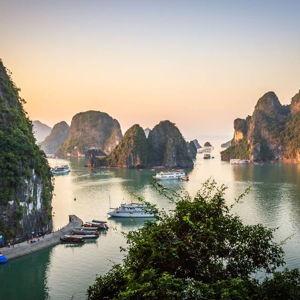 Cruise through Halong Bay on our Honeymoon!