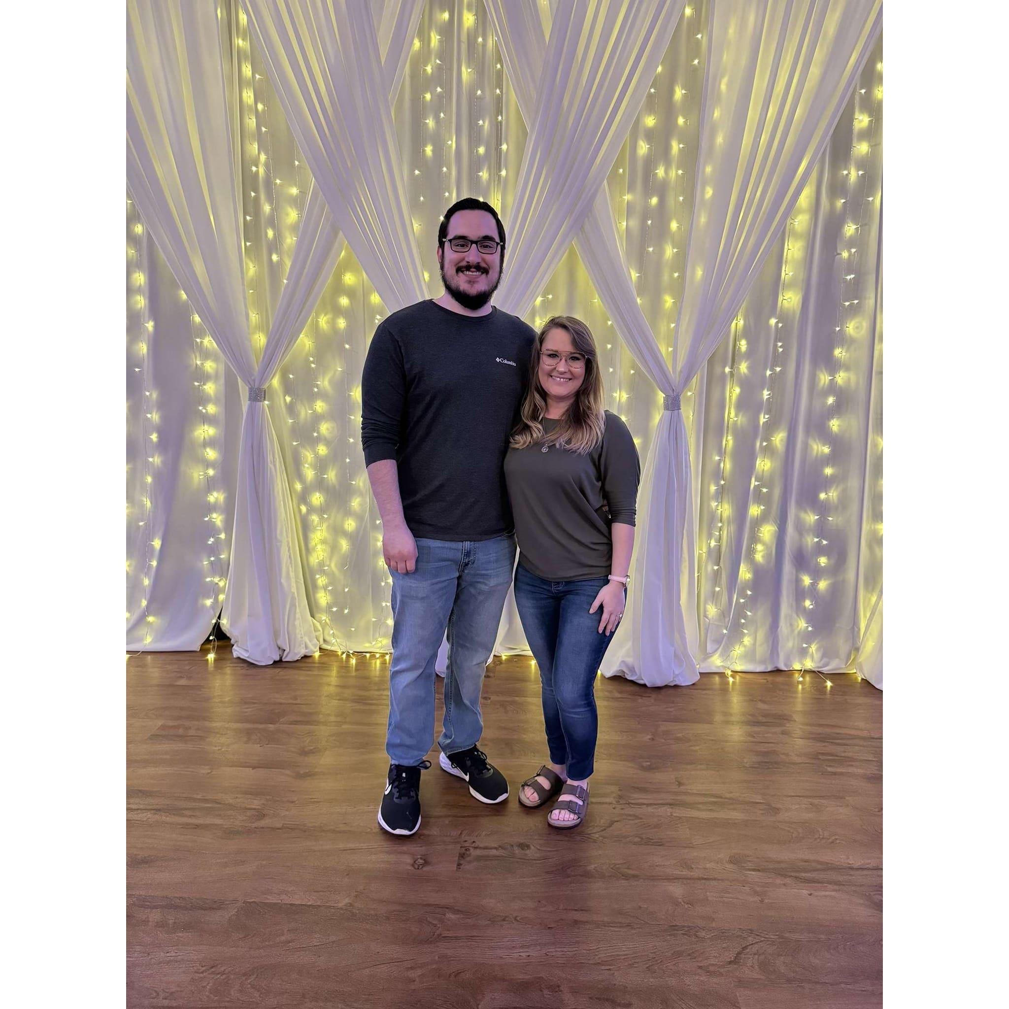 The day we chose our wedding venue