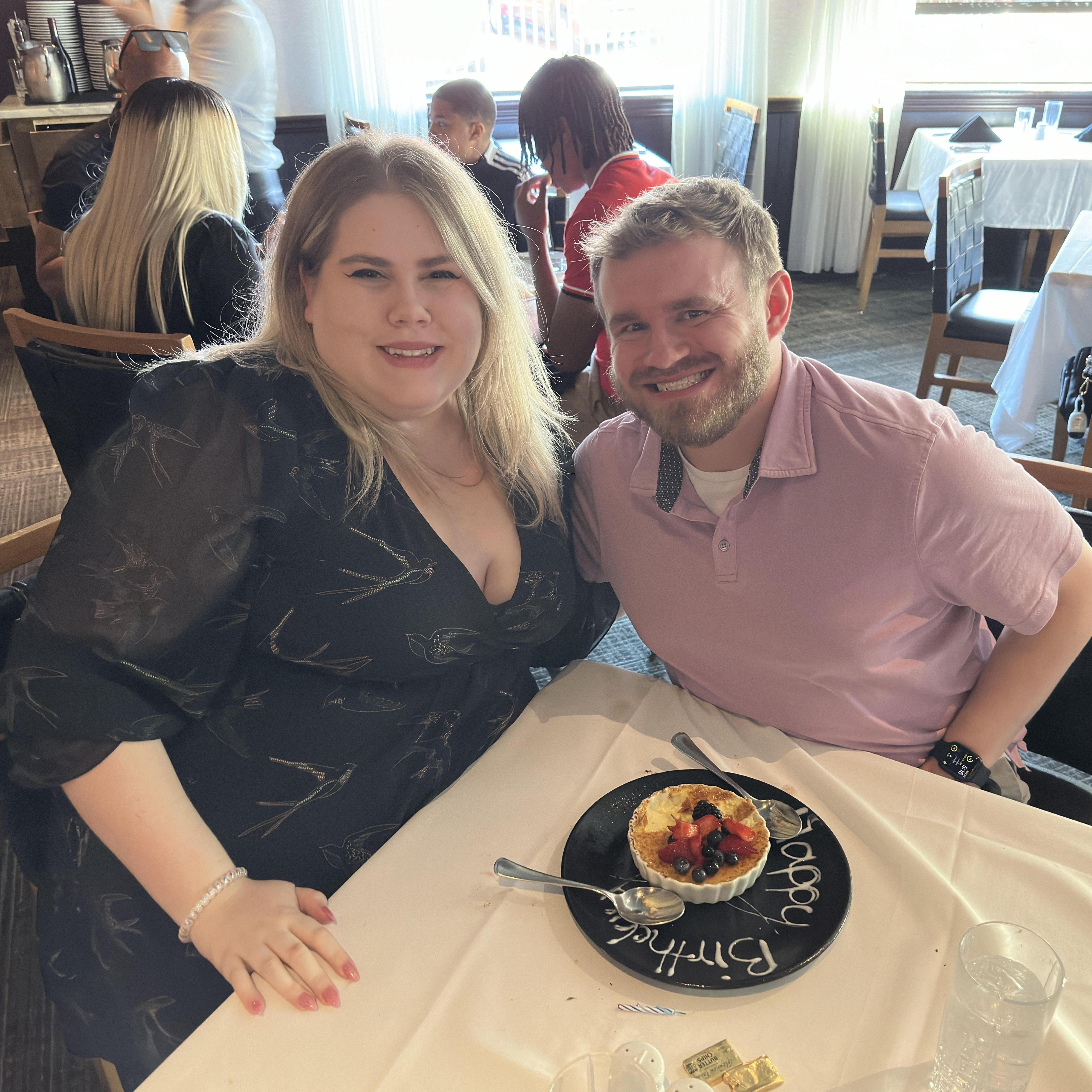 Love making special birthday memories with you babe! Your 32nd birthday called for an evening at Fogo de Chao! -Liz