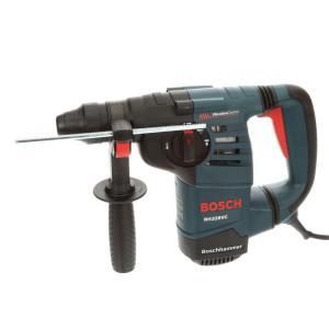 Bosch 8 Amp Corded 1-1/8 in. SDS-plus Variable Speed Rotary Hammer Drill with Auxiliary Handle and Carrying Case