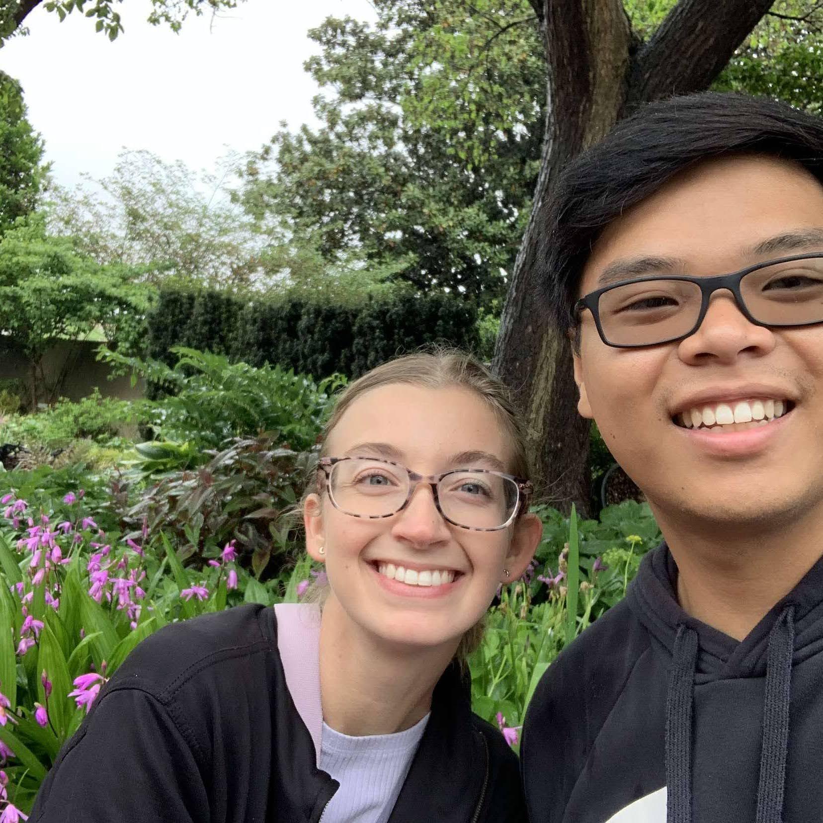 April 2023 - First meet-up in Washington, D.C. after graduating college!!