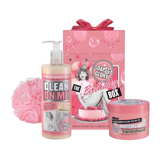 Soap & Glory The Birthday Box Gift Set - 3ct