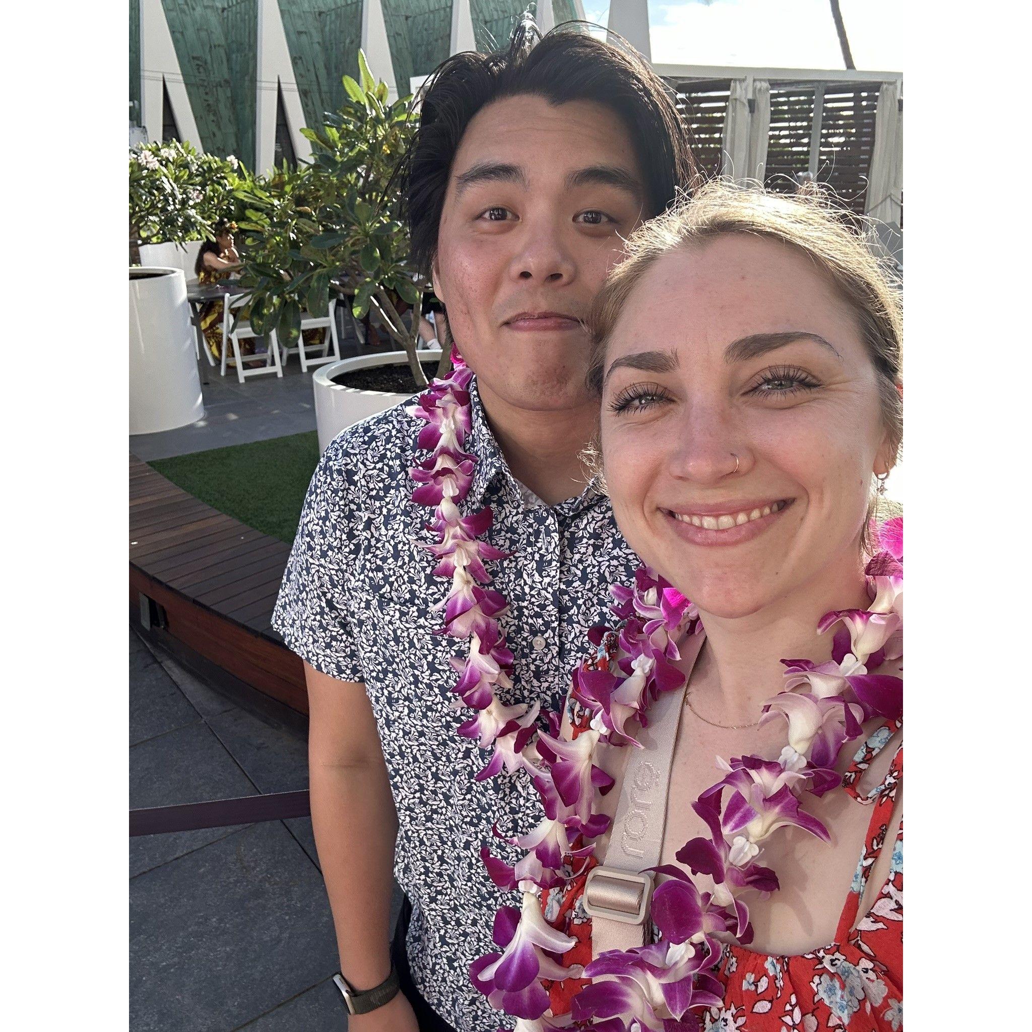 Getting Lei'd in Hawaii 2024