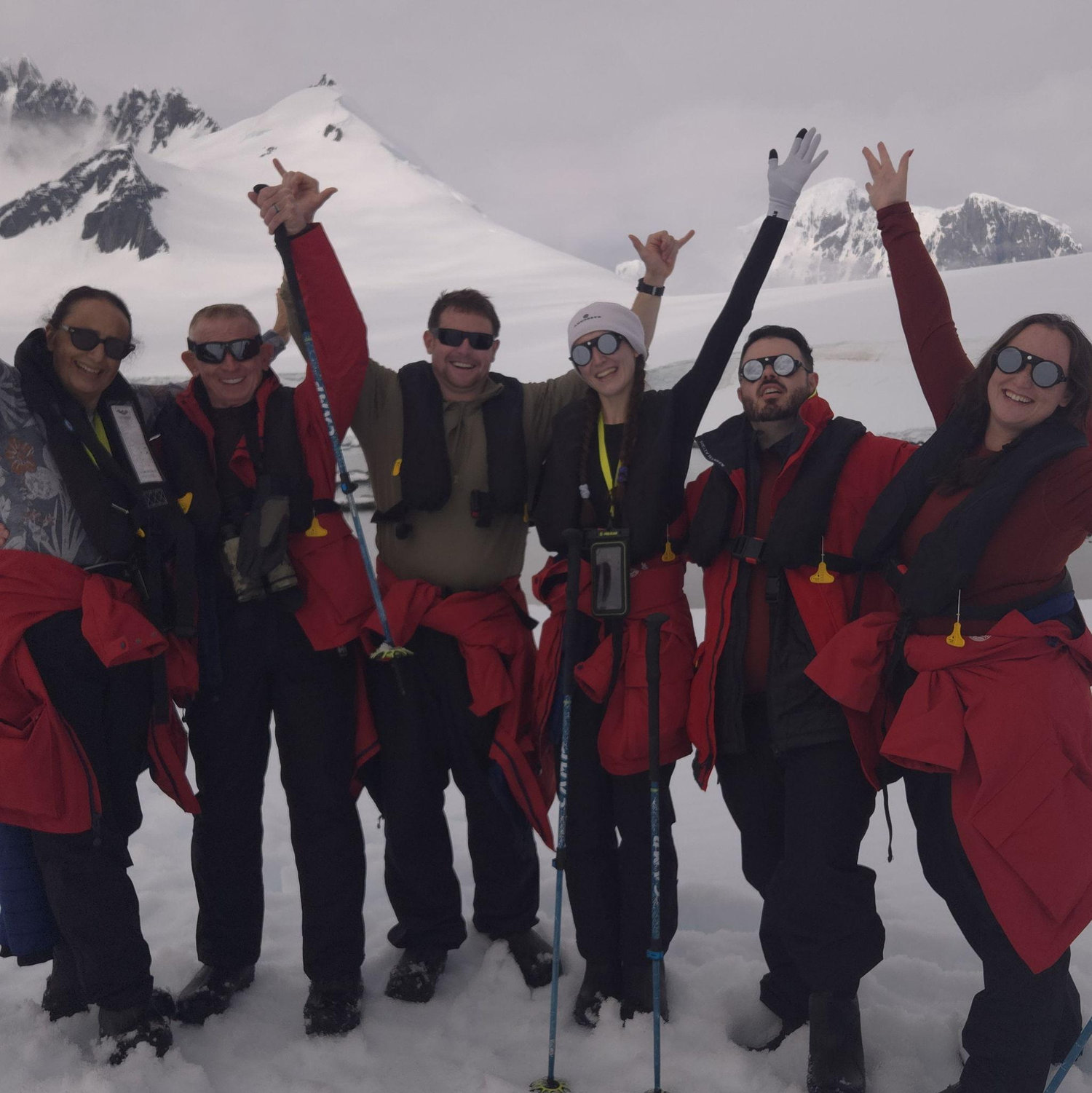 Walker family, Antarctica, 2024