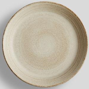 Larkin Reactive Glaze Stoneware Dinner Plates - COLOR SAND