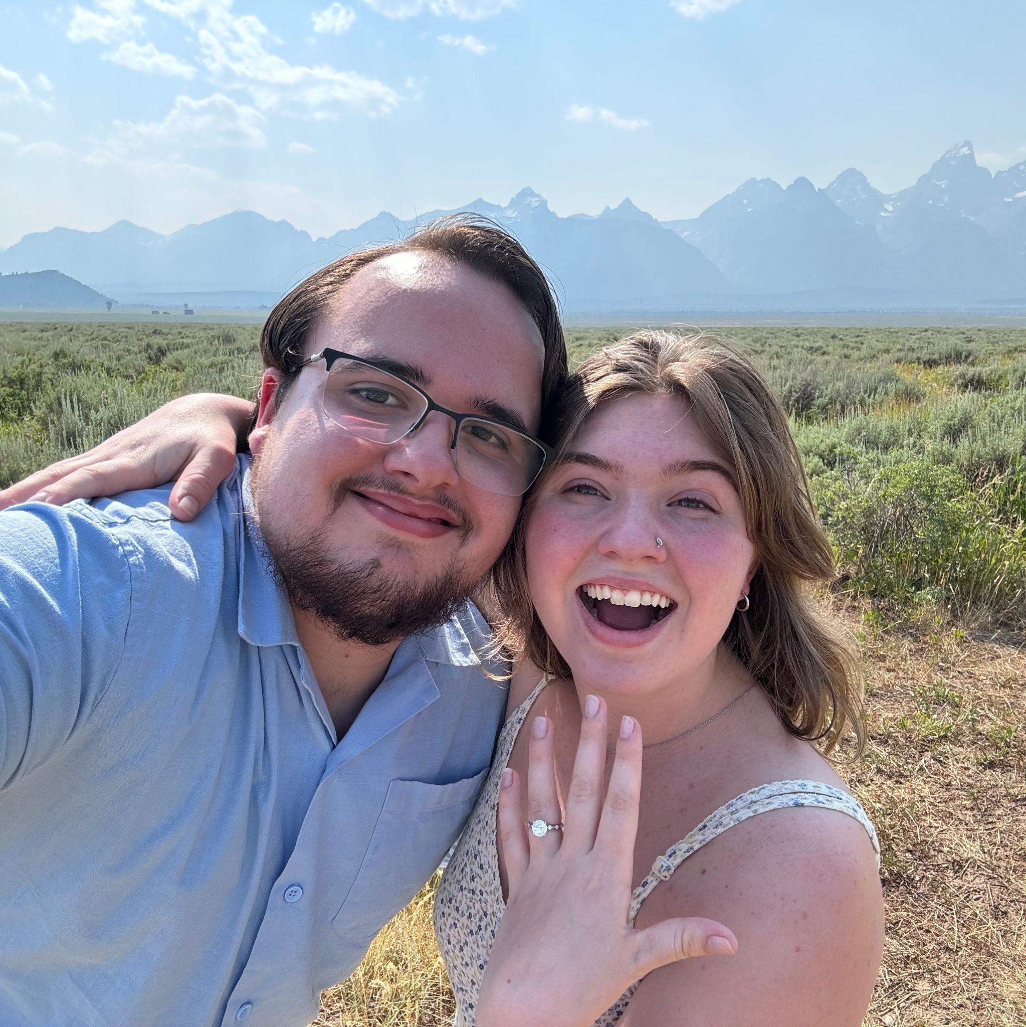 She said yes!