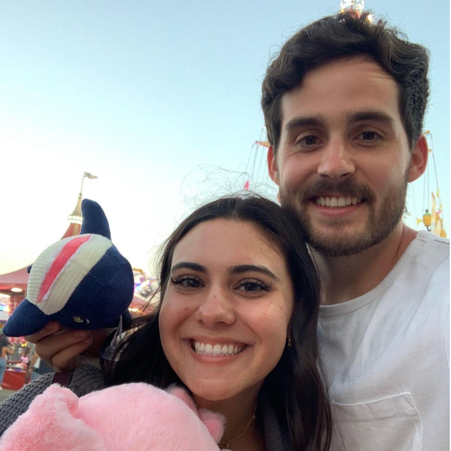 our second date at the OC fair