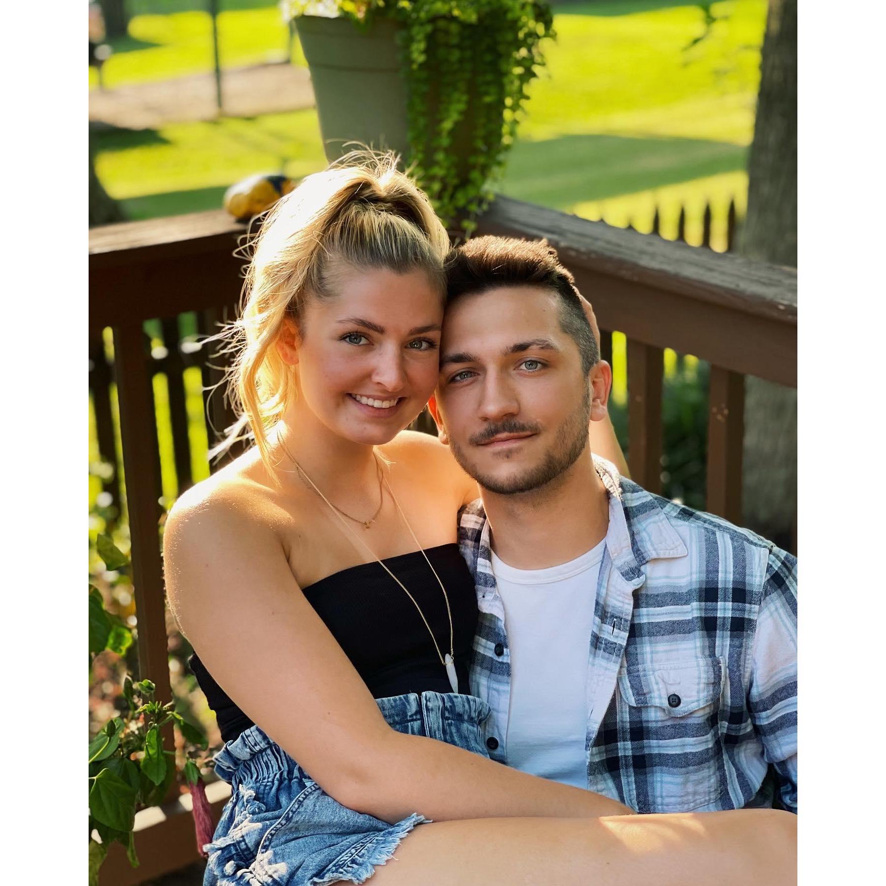 Jacob's birthday on our first year together!