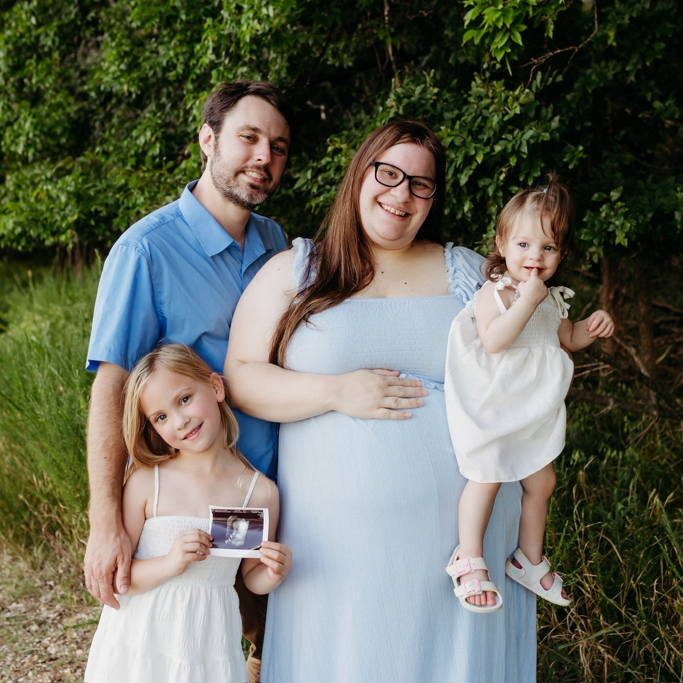 Our maternity pictures that turned into the engagement!