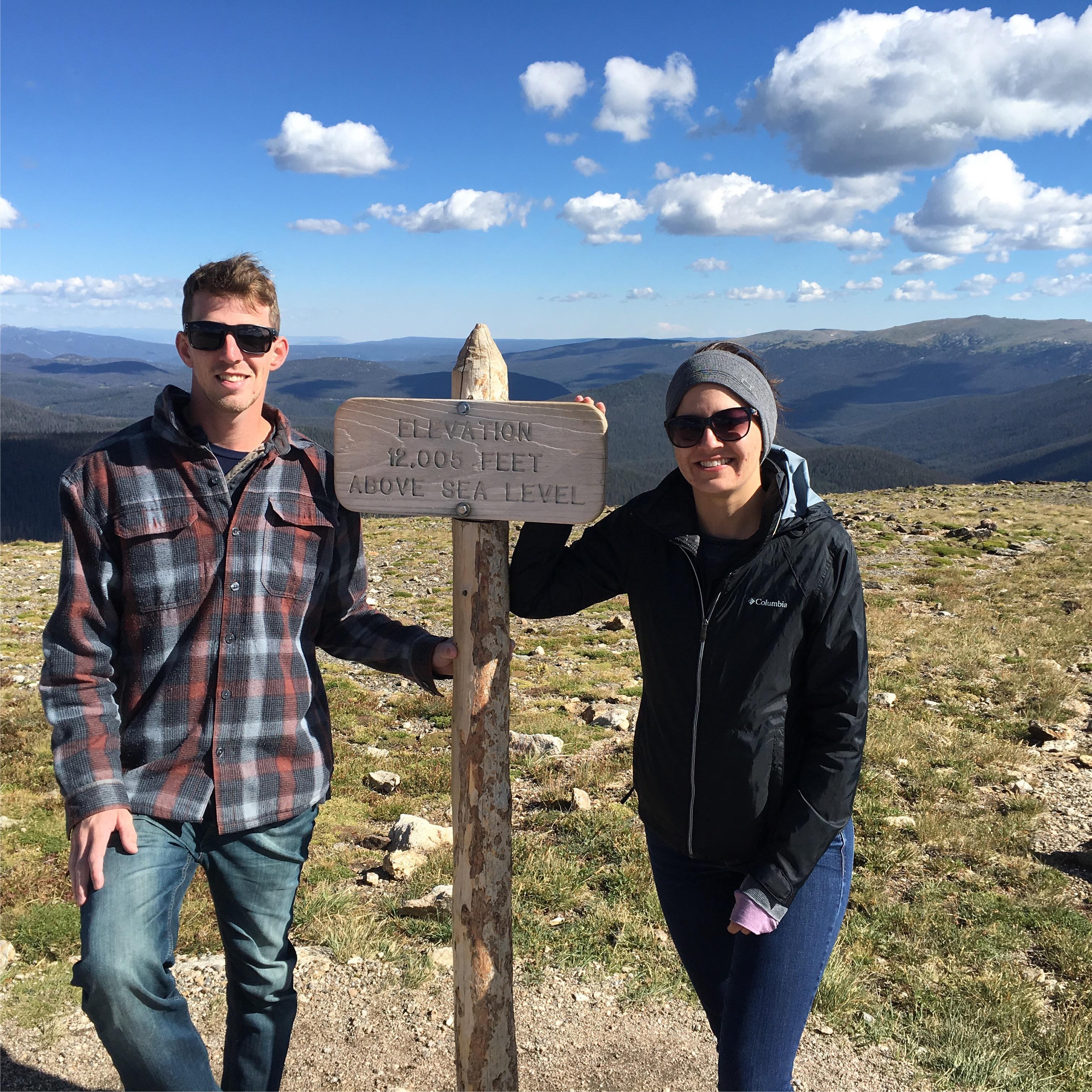Hiking at RMNP