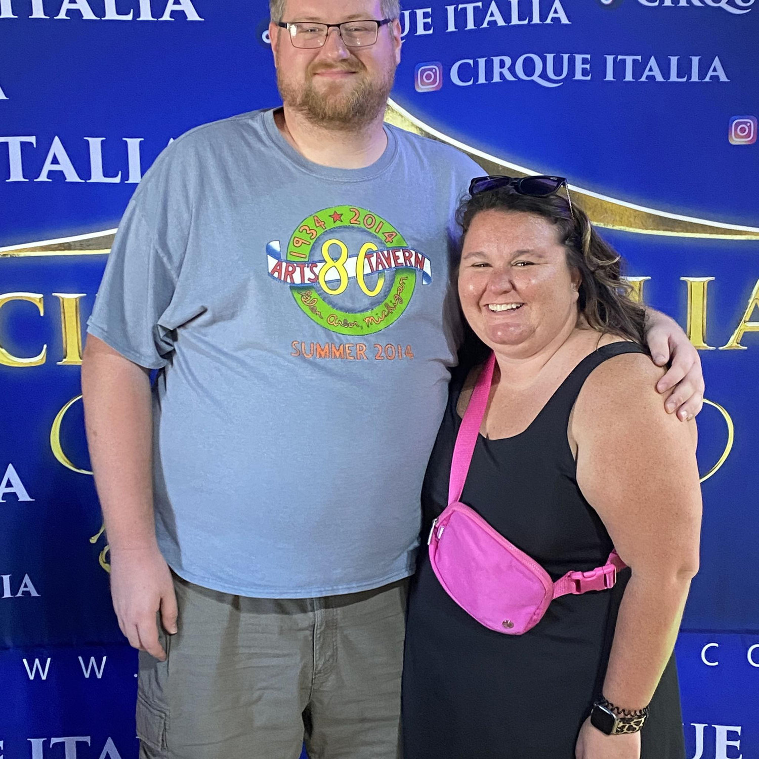 Our first Cirque du Soleil experience in Ann Arbor.
