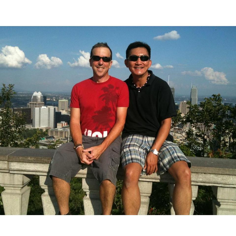 Our first trip to Montreal, almost 10 years ago.