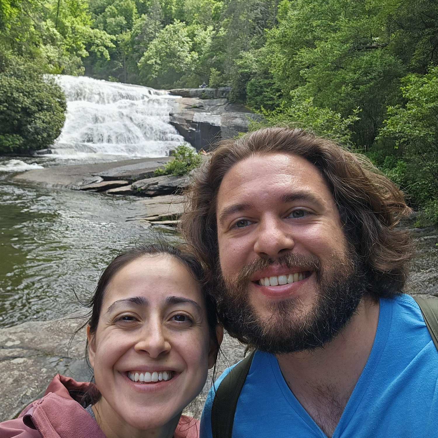 Our first hike and picture together!
