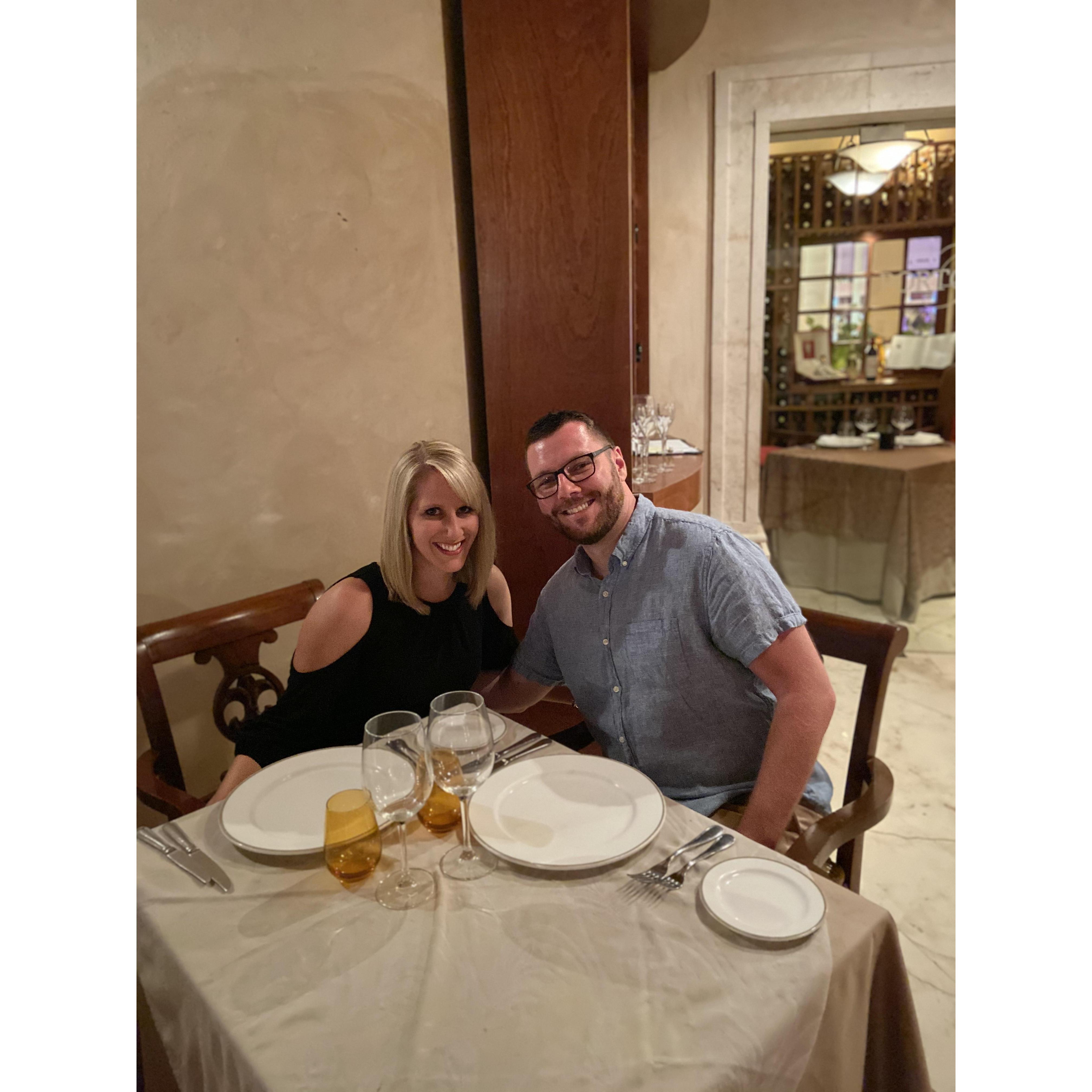 Our first trip together was to Mexico!