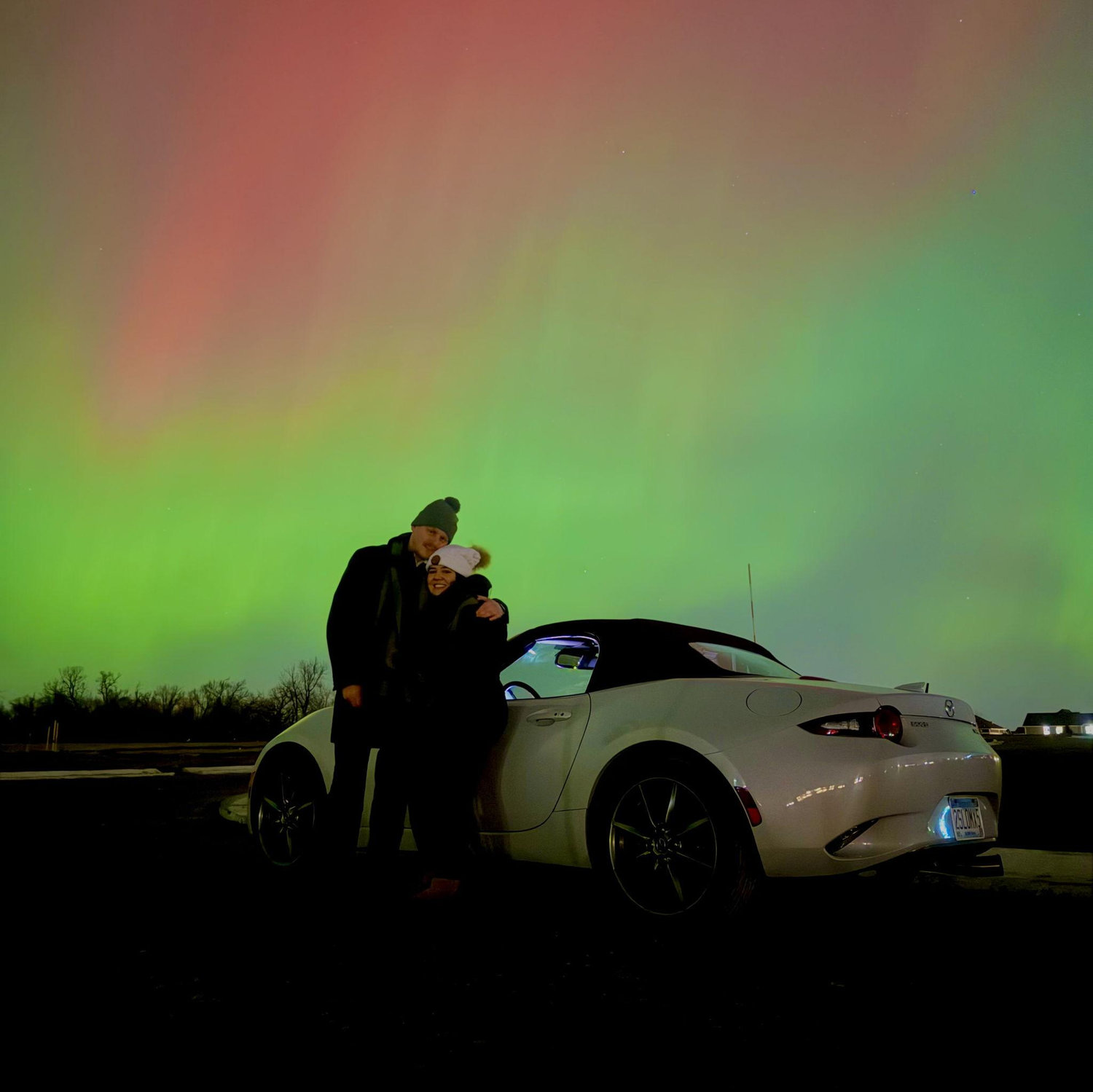 Right here in Minnesota, under the northern lights, we were reminded of God’s beauty and how blessed we are to share this life together.