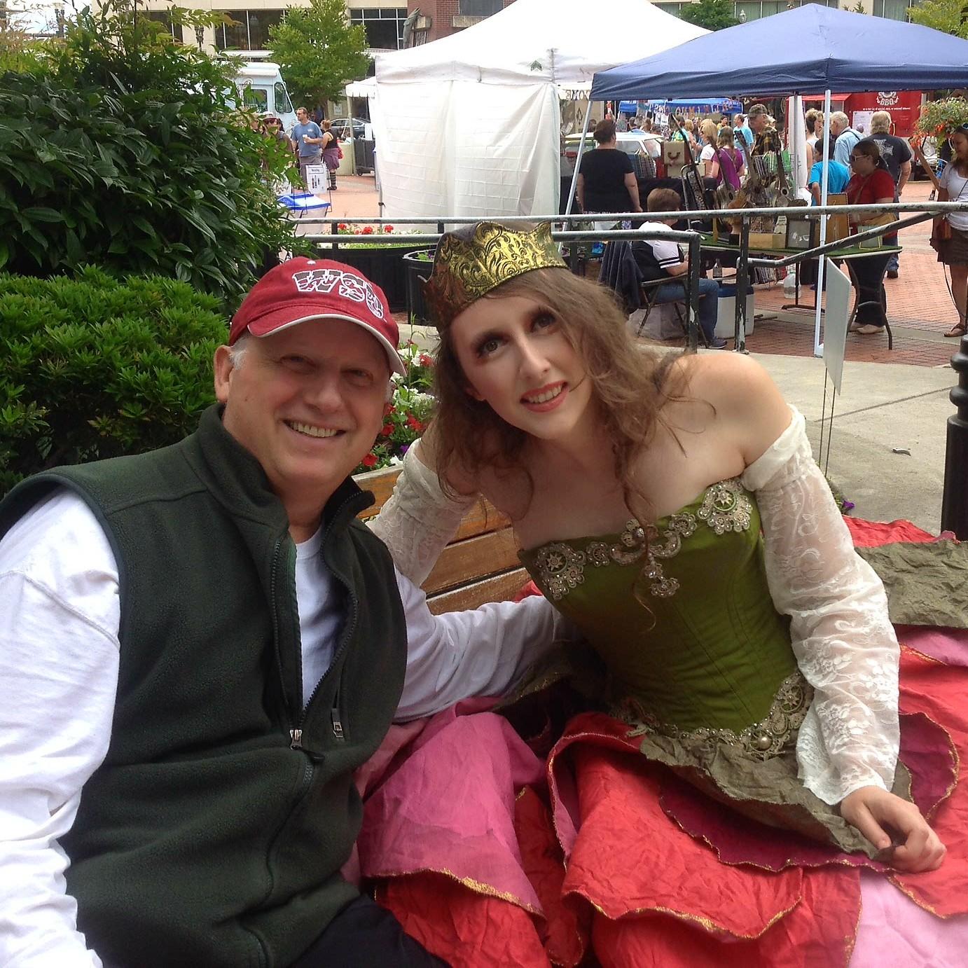 June 29th 2014 - Vancouver WA - When the princess makes a play for Brad, Dawn says, "Time to get lost twinkle toes."