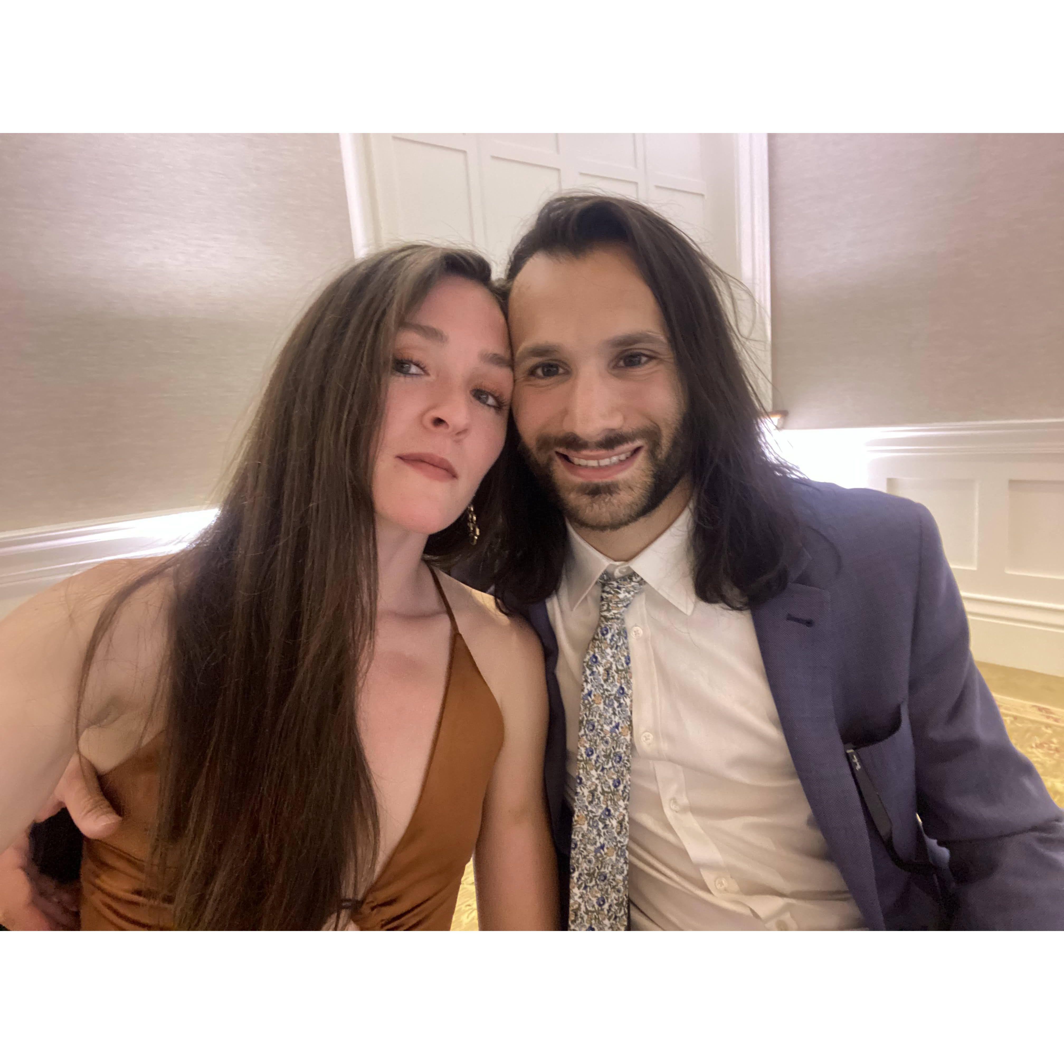 We celebrated Isaac and Emily's wedding too! <3