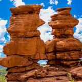 Siamese Twins Trail at garden of the gods