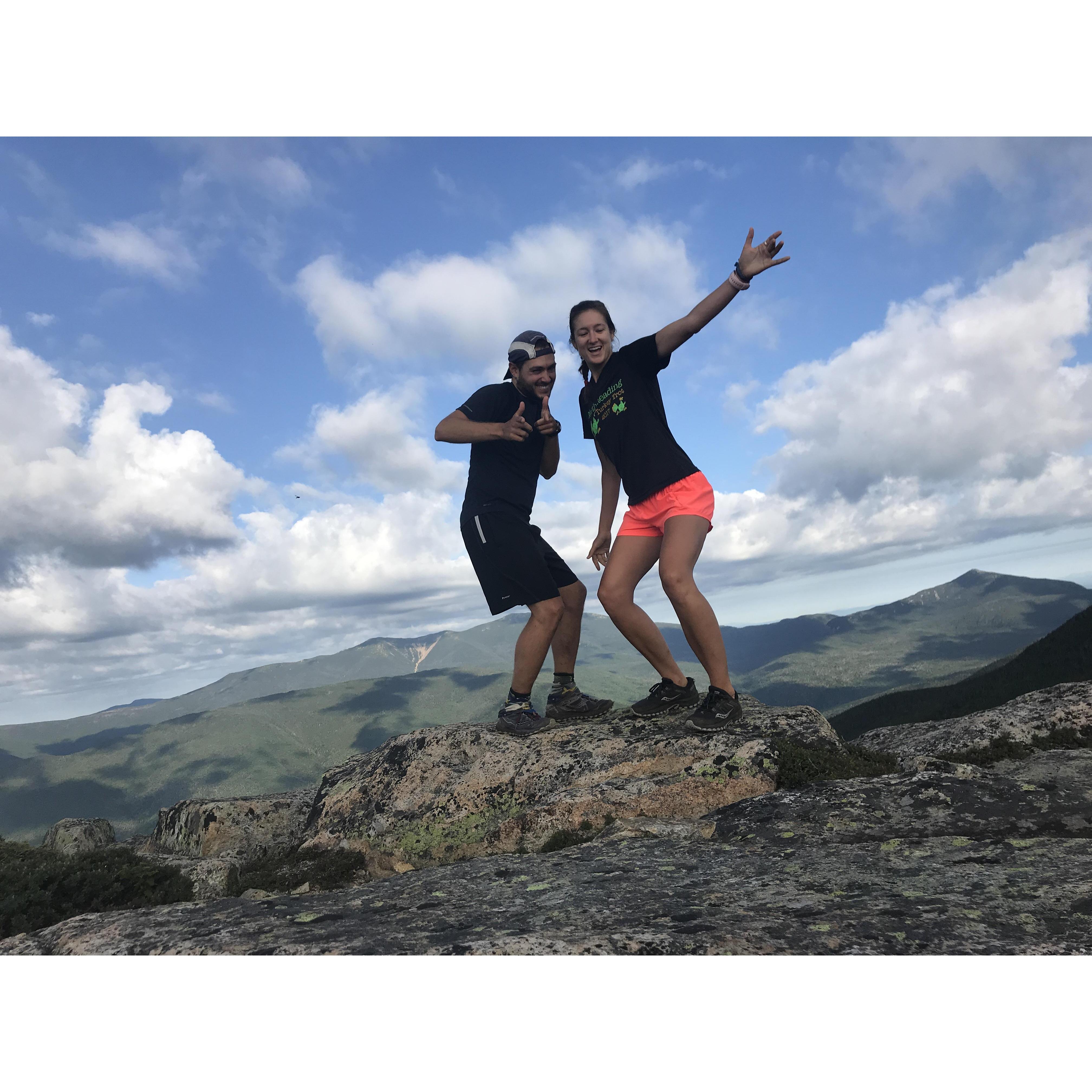 Beginning of our Pemi Loop (8/15/19)!