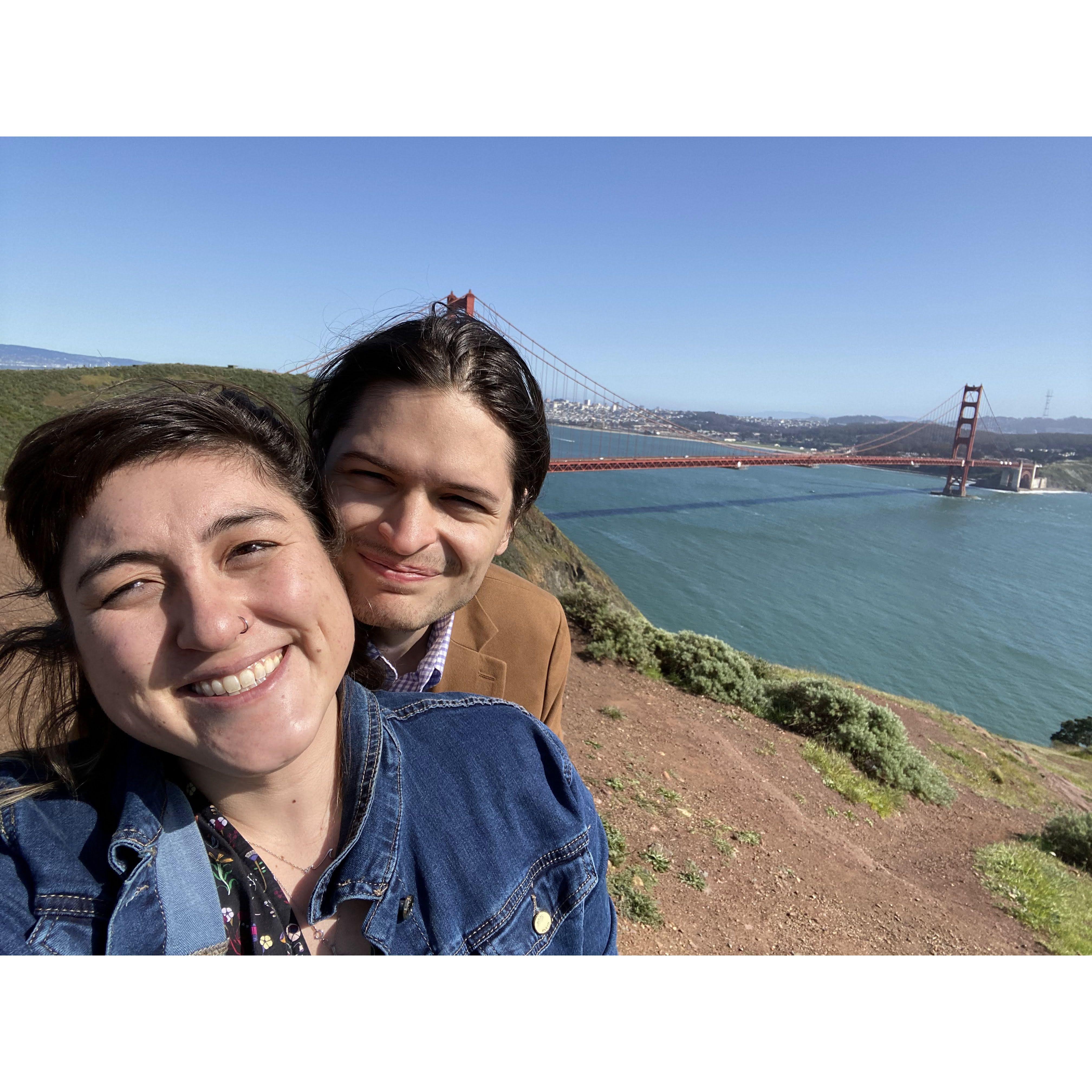 We met in San Francisco