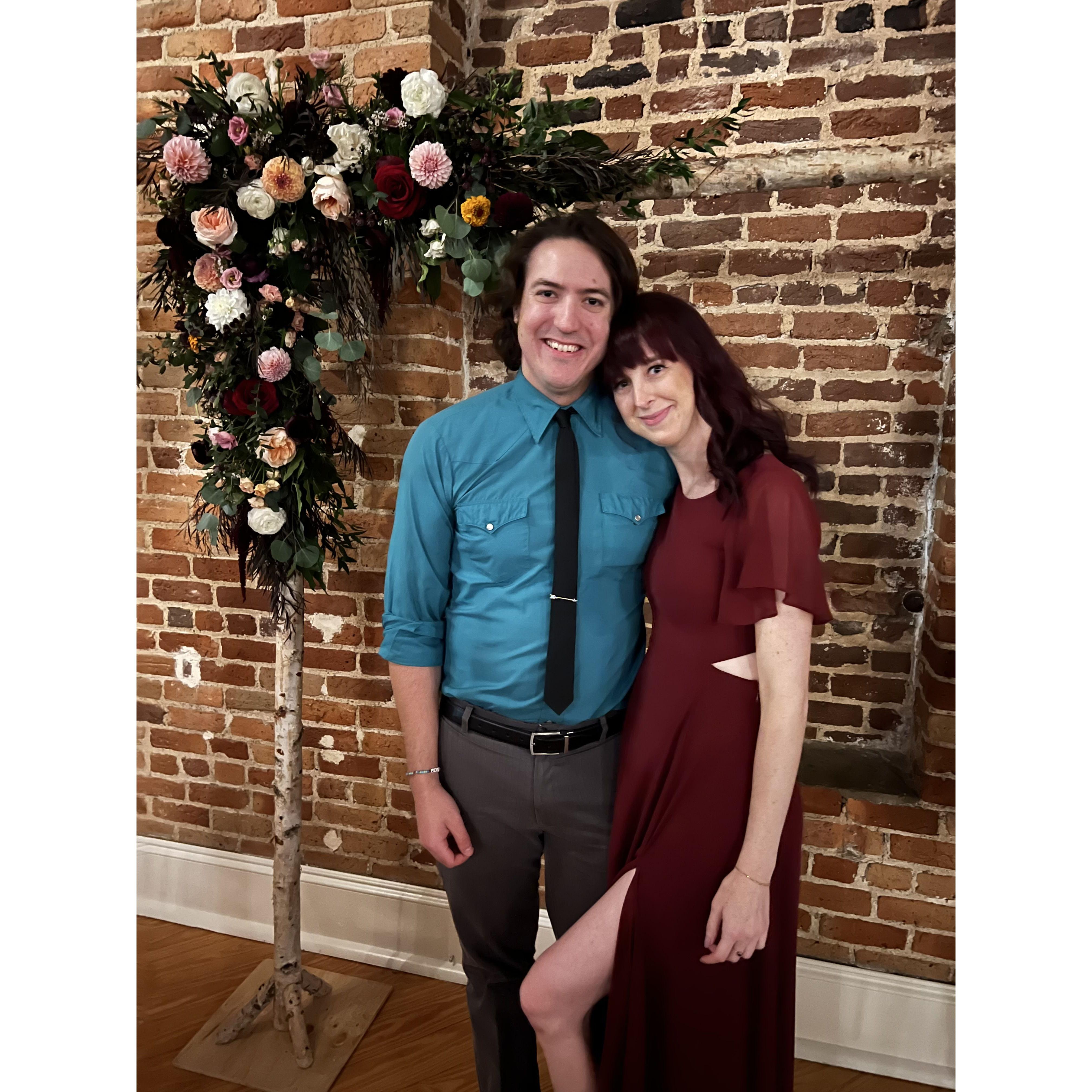 Our baby bear's (Emily's) wedding