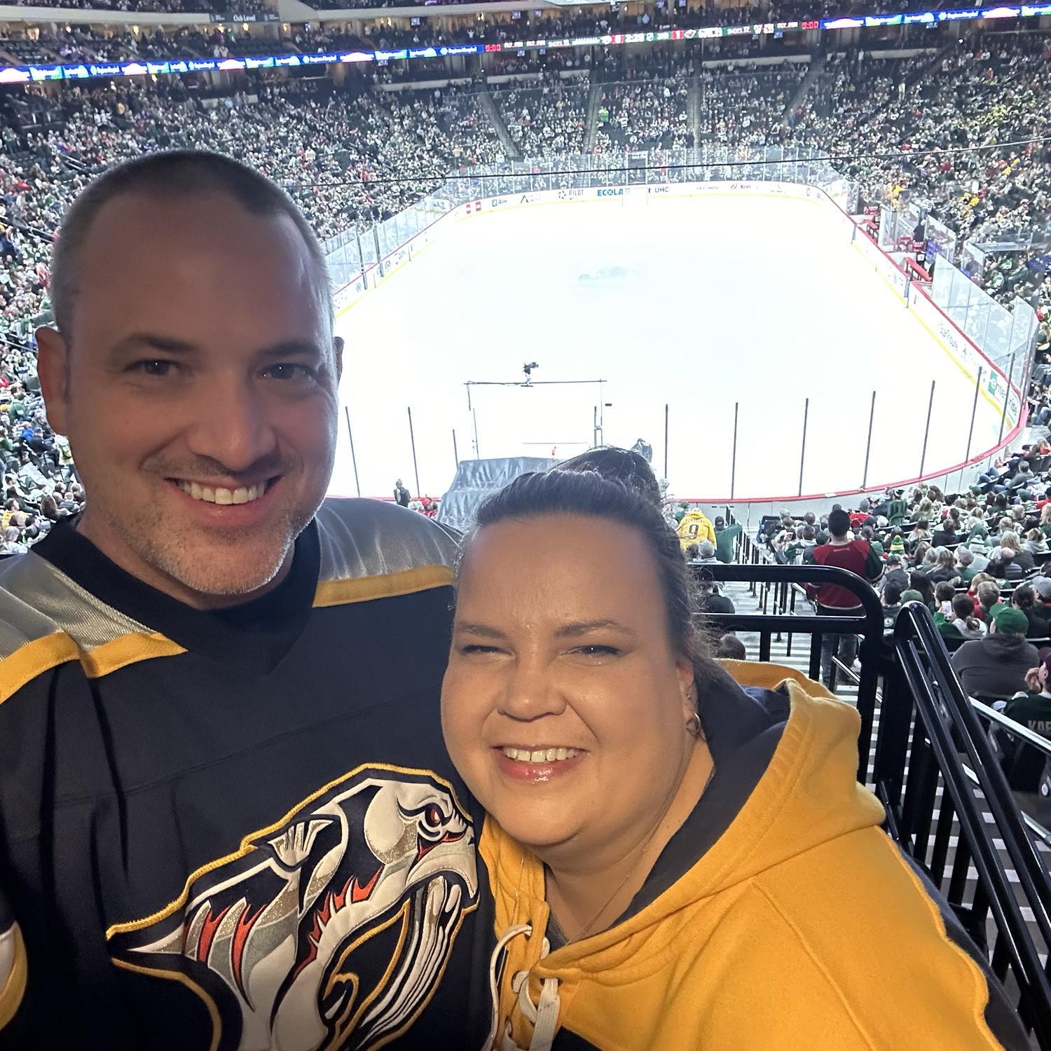 Predators hockey game