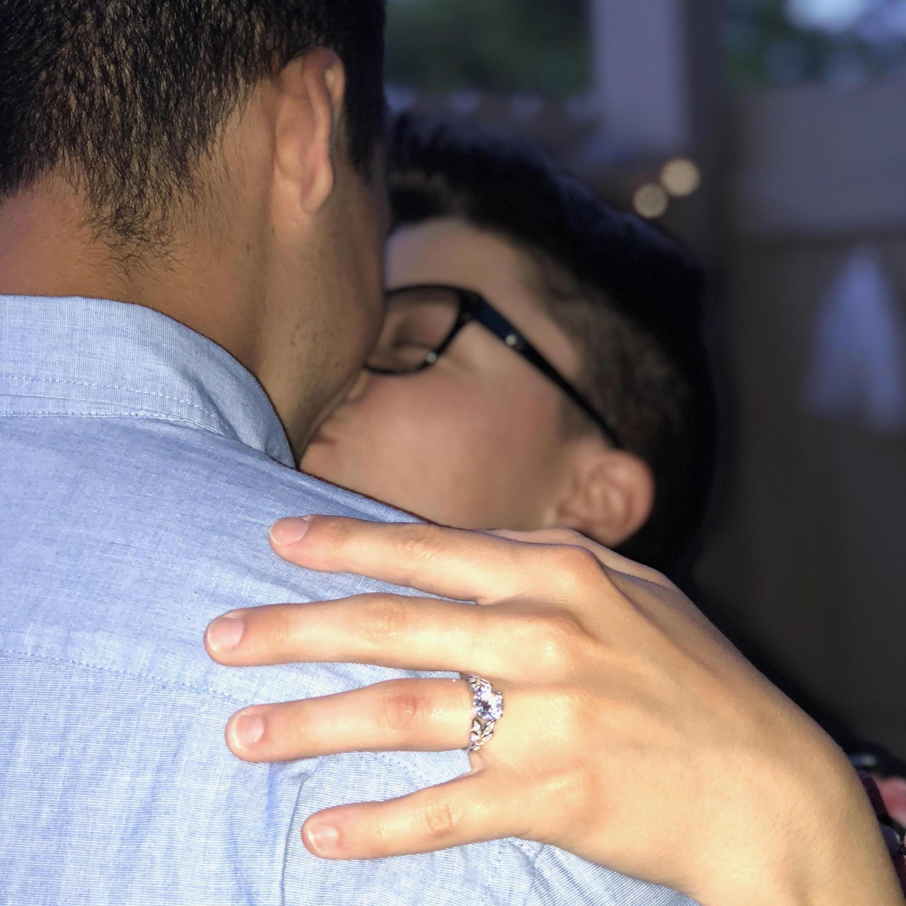 Dalton proposed on May 23, 2018, and it was the best day.