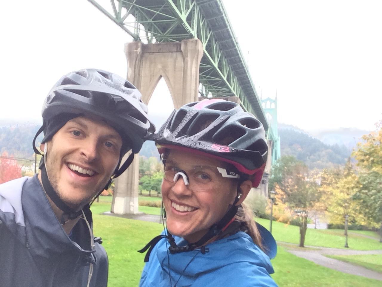 That one time we biked from Jason's house in Portland to my house in Hillsboro... then back again. 56 miles!