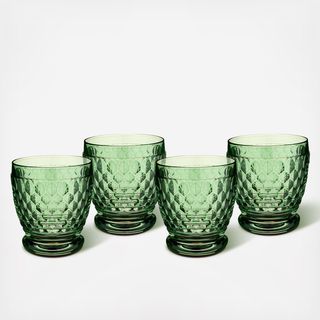 Boston Double Old Fashioned Glass, Set of 4