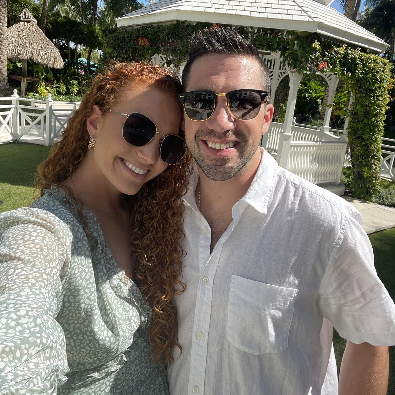 When we discovered our beautiful venue - The Palms Hotel and Spa