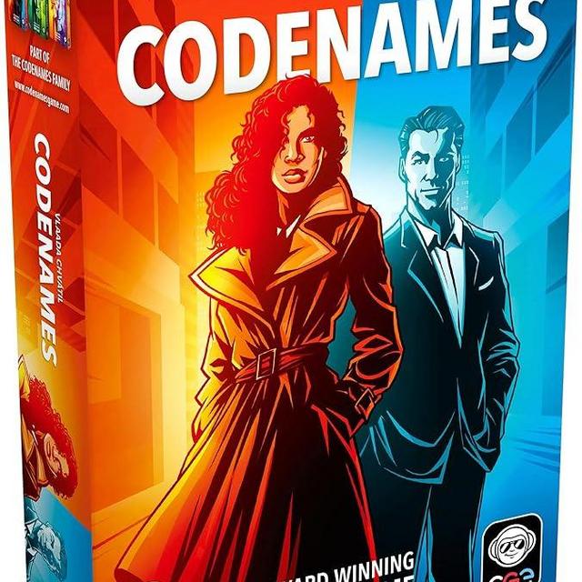 CGE Codenames Board Game (2nd Edition) The Top Secret Word Association Party Game for Friends & Family Game Nights, 4+ Players