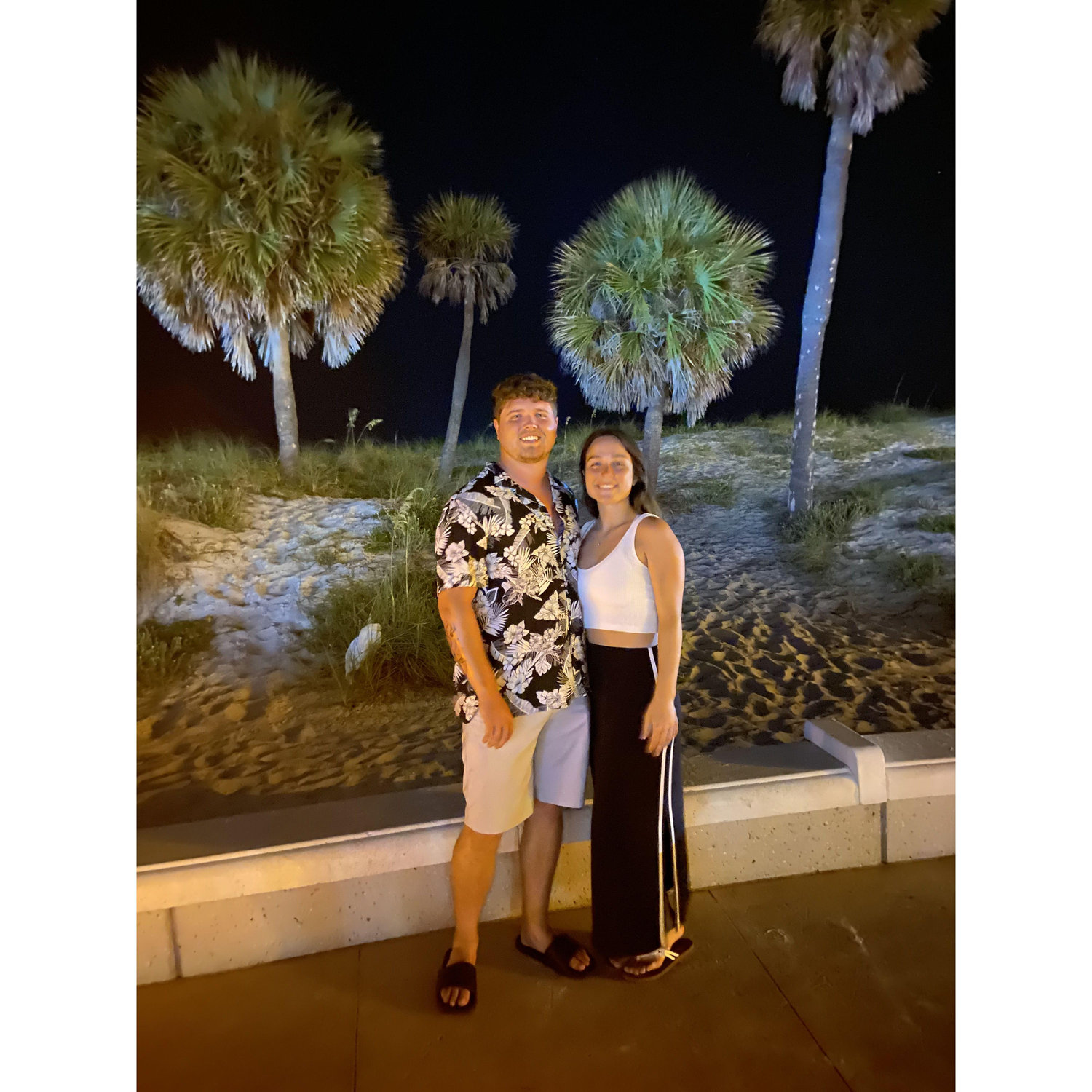 Our first vacation.
