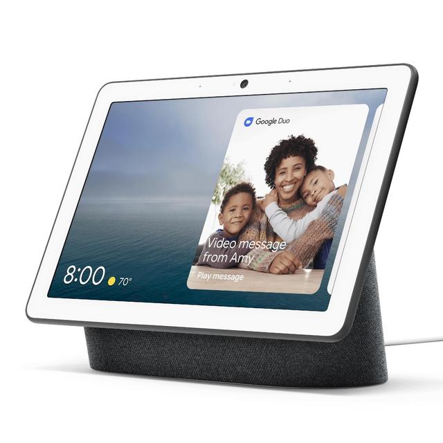 Nest Hub Max Smart Display with Google Assistant - Charcoal
