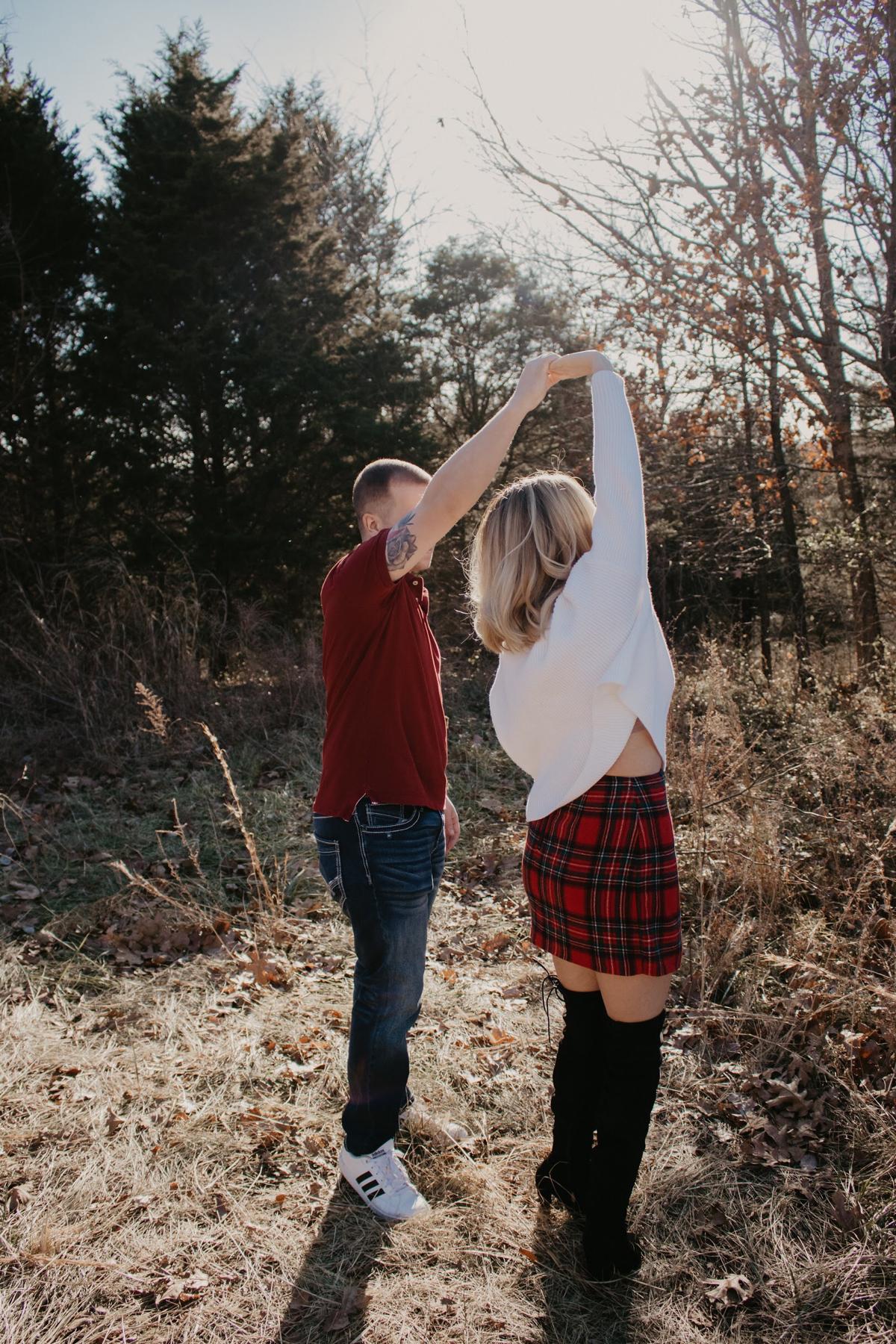 First couples photos/ Christmas pictures