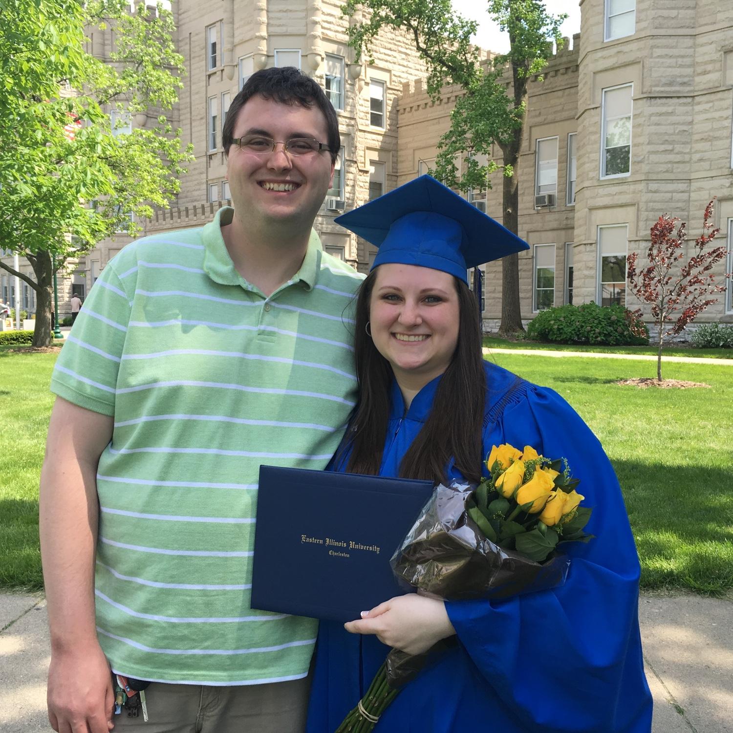 Cody encouraged Lauren to finish her Bachelor’s Degree