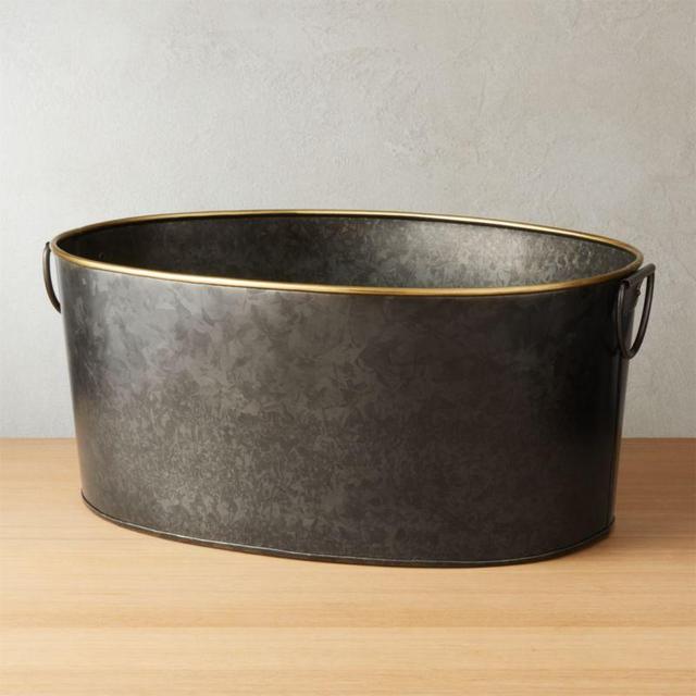 Spangle Metal Beverage Tub