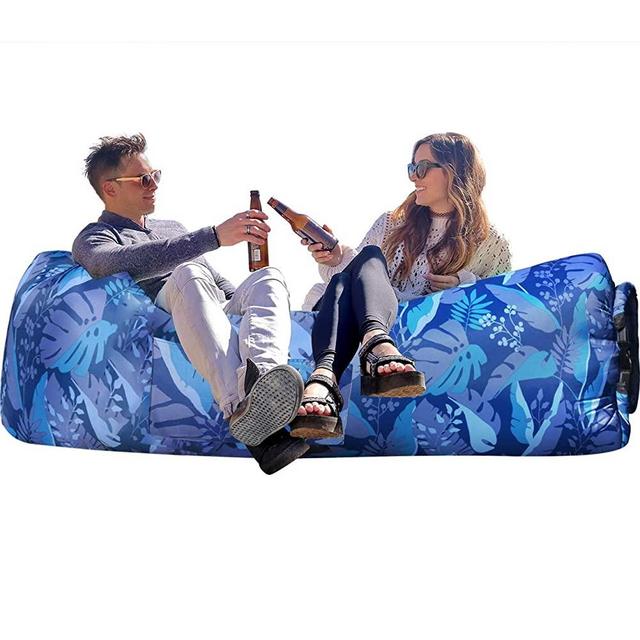 Wekapo Inflatable Lounger Air Sofa Hammock-Portable,Water Proof& Anti-Air Leaking Design-Ideal Couch for Backyard Lakeside Beach Traveling Camping Picnics & Music Festivals
