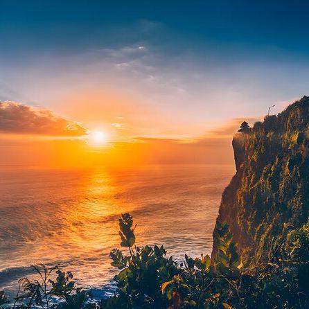 Let's hope for a good sunset to start our evening!