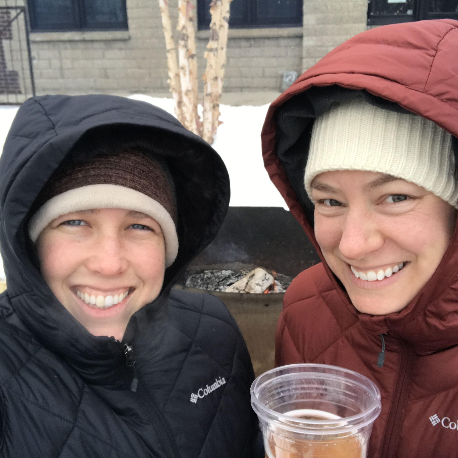 Amy experiences a Minnesota winter! MPLS - Sociable Cider Werks