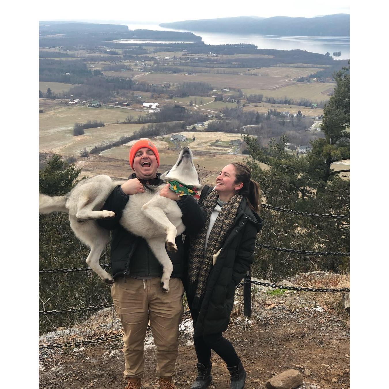 Fairly typical family outing. Especially in VT.