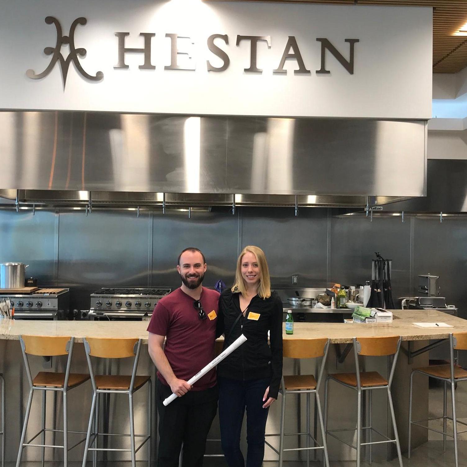 Hestan Factory Visit w/ floor layout for the restaurant