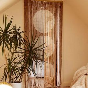 Big Dot Bamboo Beaded Curtain