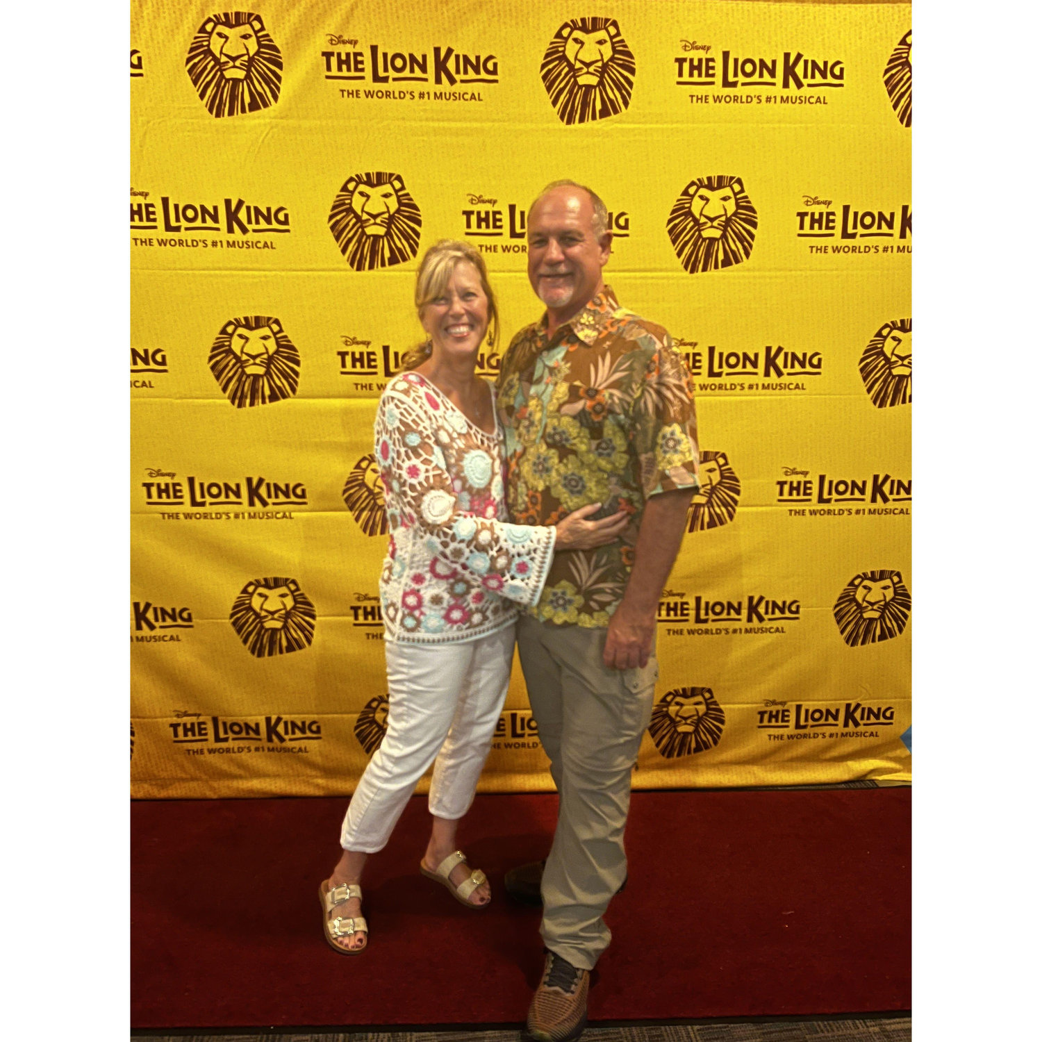 Evening at the Theatre - Lion King.