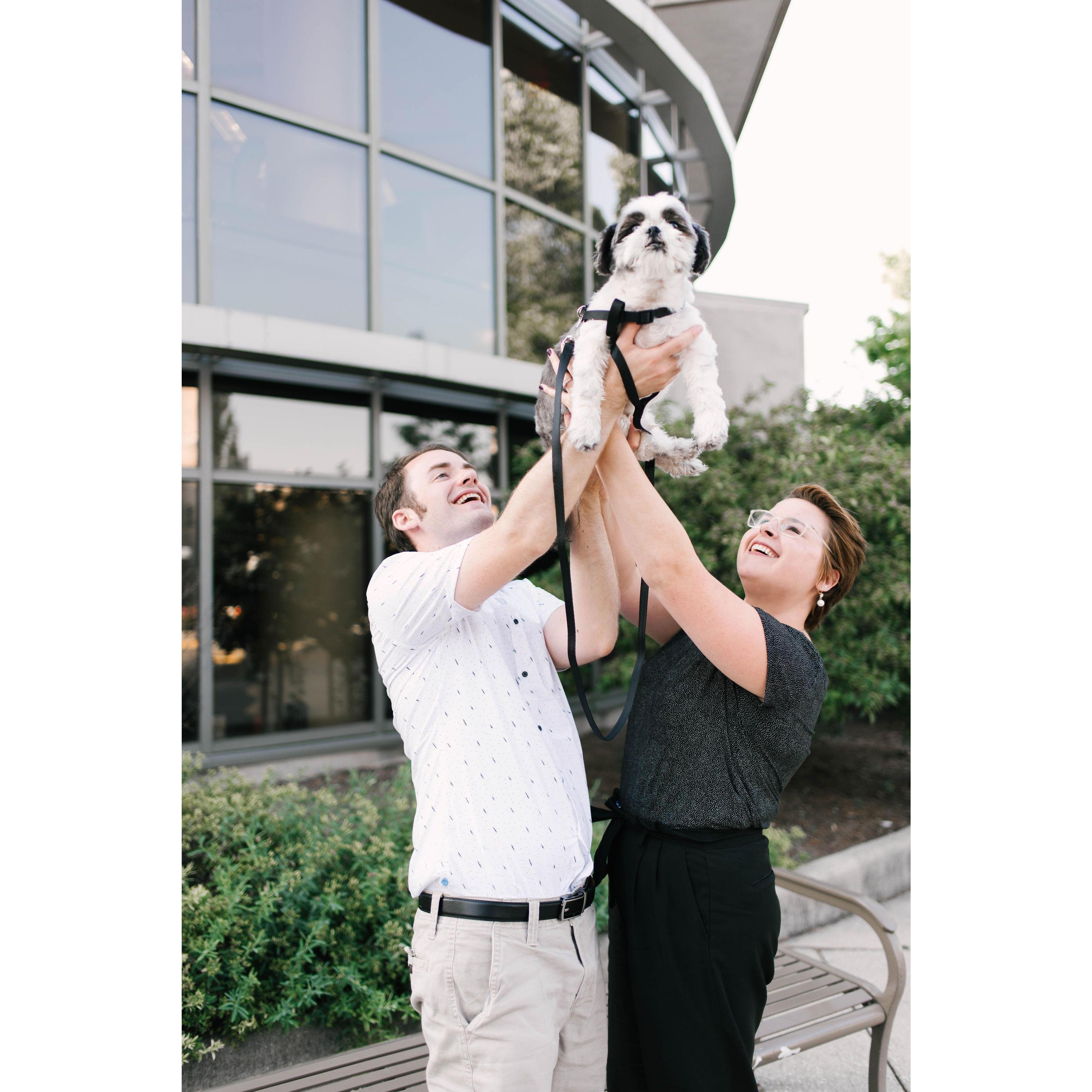Tyler specifically requested this photo during our engagement pictures.