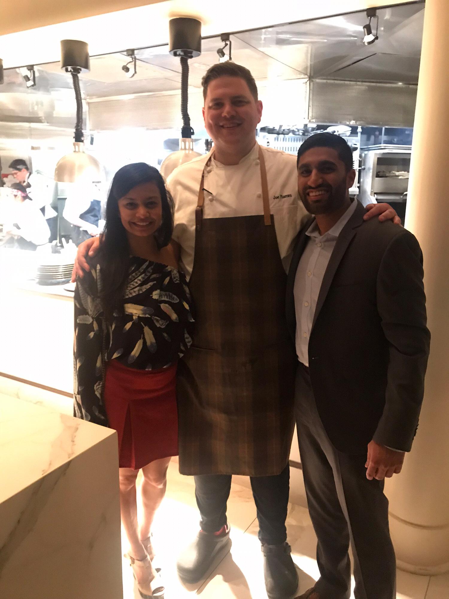 1 year anniversary dinner at Spiaggia with Top Chef winner Joe Flamm!