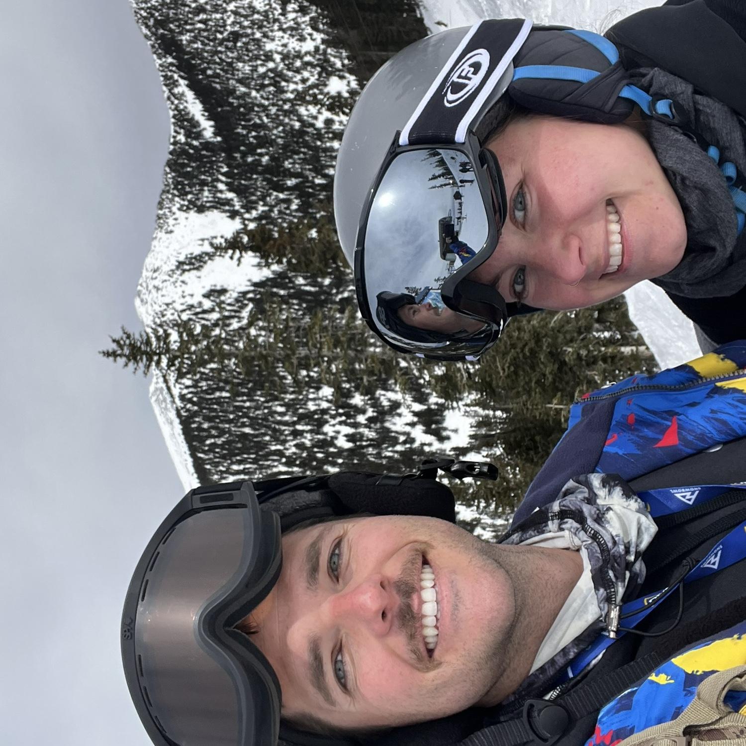 Snowboarding/skiing in Flagstaff Arizona (yes it actually snows there)