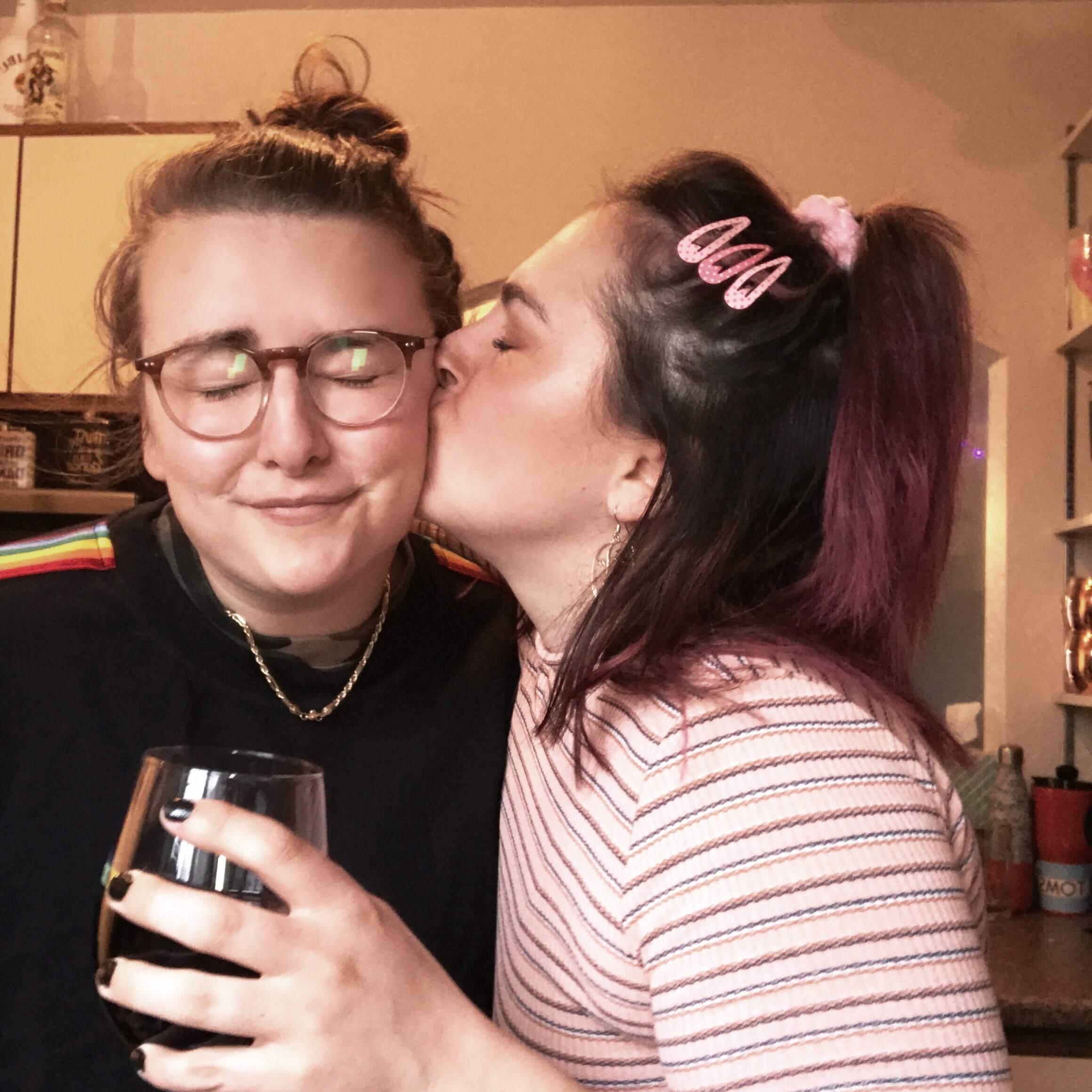 Celebrating our first month of dating! April 8th, 2020