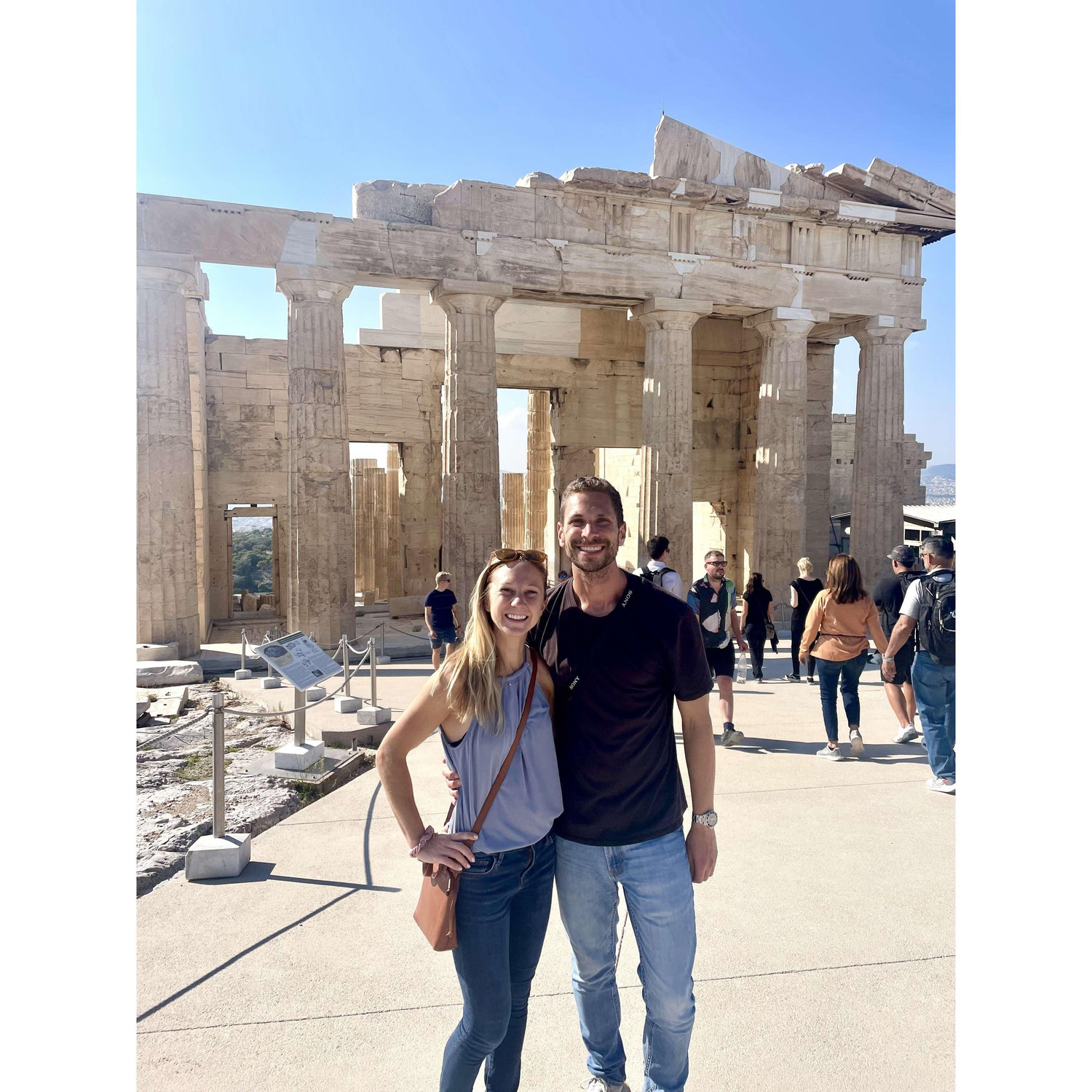 Visiting the Parthenon in Athens
