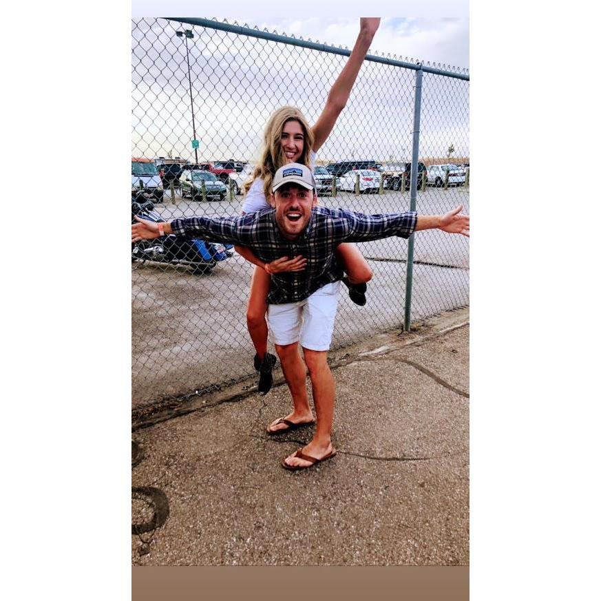 Kenny Chesney concert for Kim's birthday in 2018.