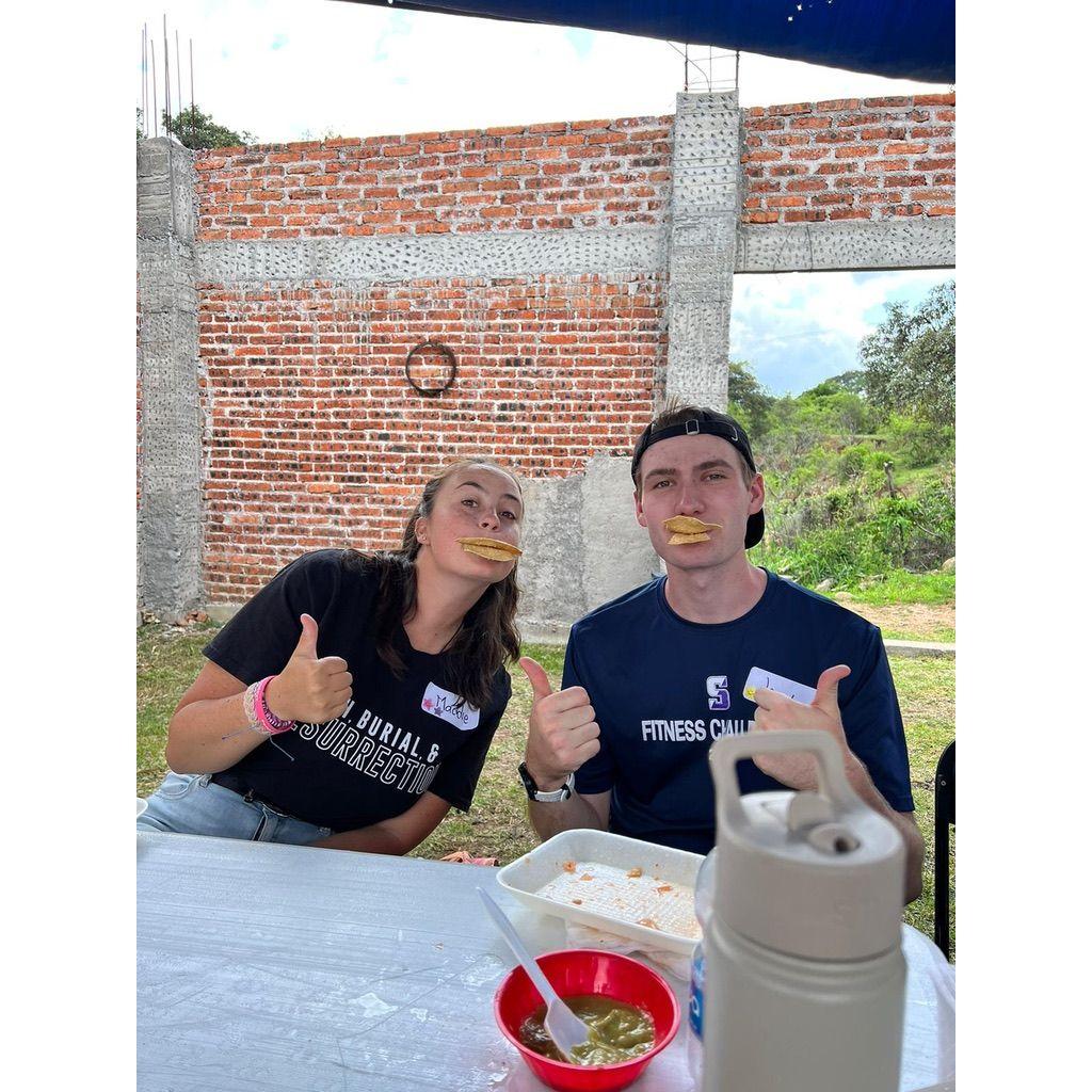 First picture of us! (In Mexico where we met on a missions trip)